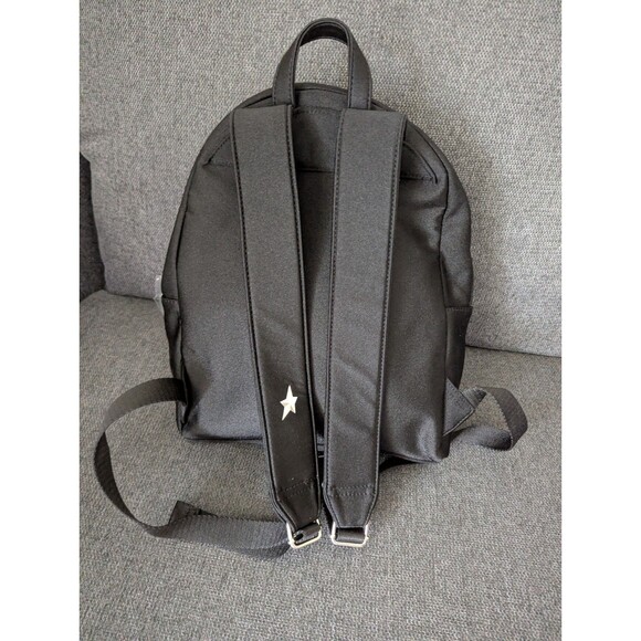 NWOT Mugler Parfums Black Backpack W/Logo And Front Pocket and Zipper Closure main image 6